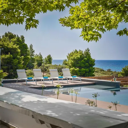 Sea View Ranch By The Sea فيلة Vatopédhion