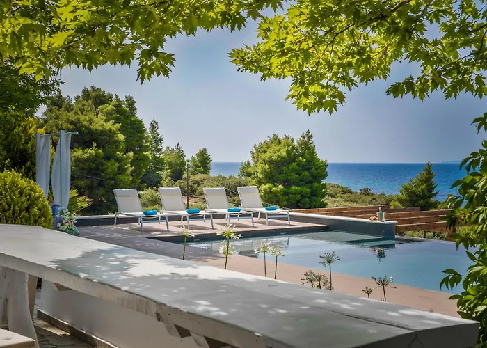 Sea View Ranch By The Sea Vilă Vatopédhion